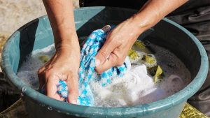 Jangan buang air bekas cucian pada toilet