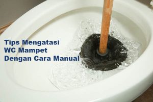 Tips mengatasi wc mampet dengan cara manual